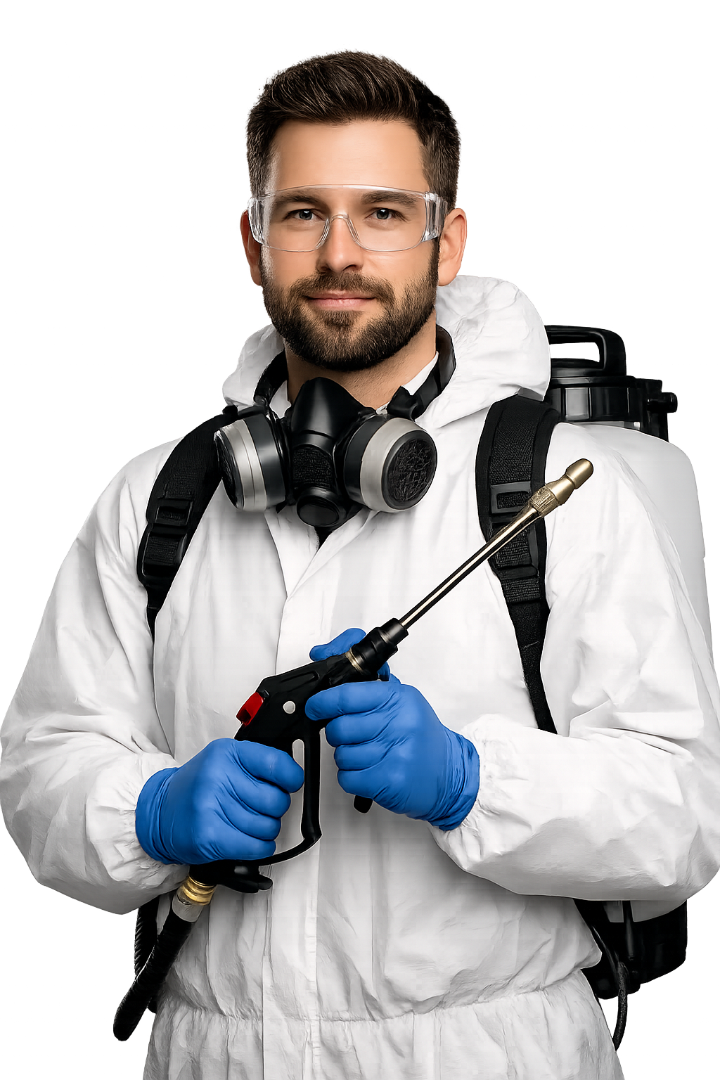 Pest control professional