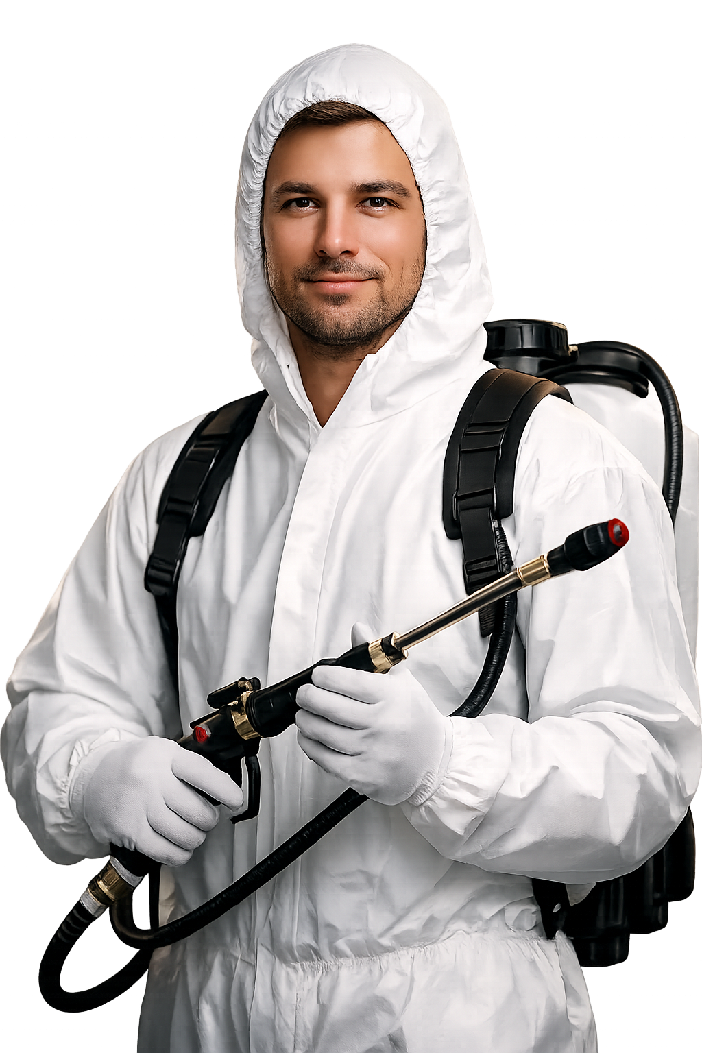 Pest control professional